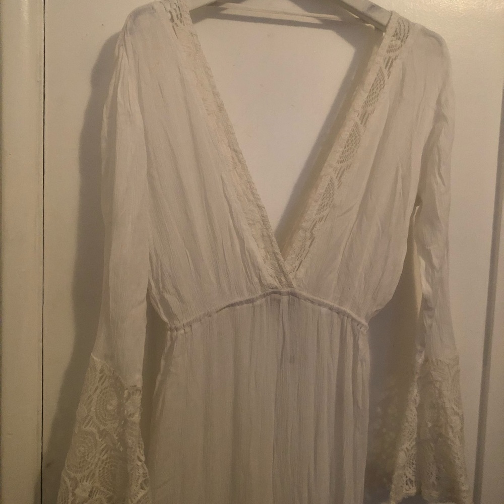 White Linen Jumpsuit